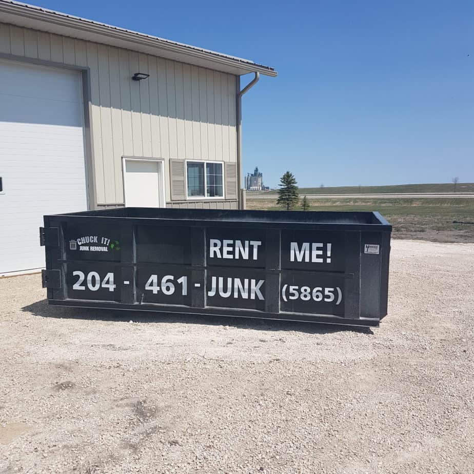 Roll Off Garbage Bin Rentals Chuck It! Junk Removal Winnipeg