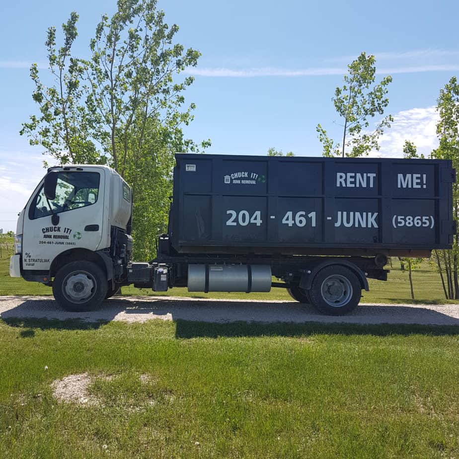 Roll Off Garbage Bin Rentals Chuck It! Junk Removal Winnipeg